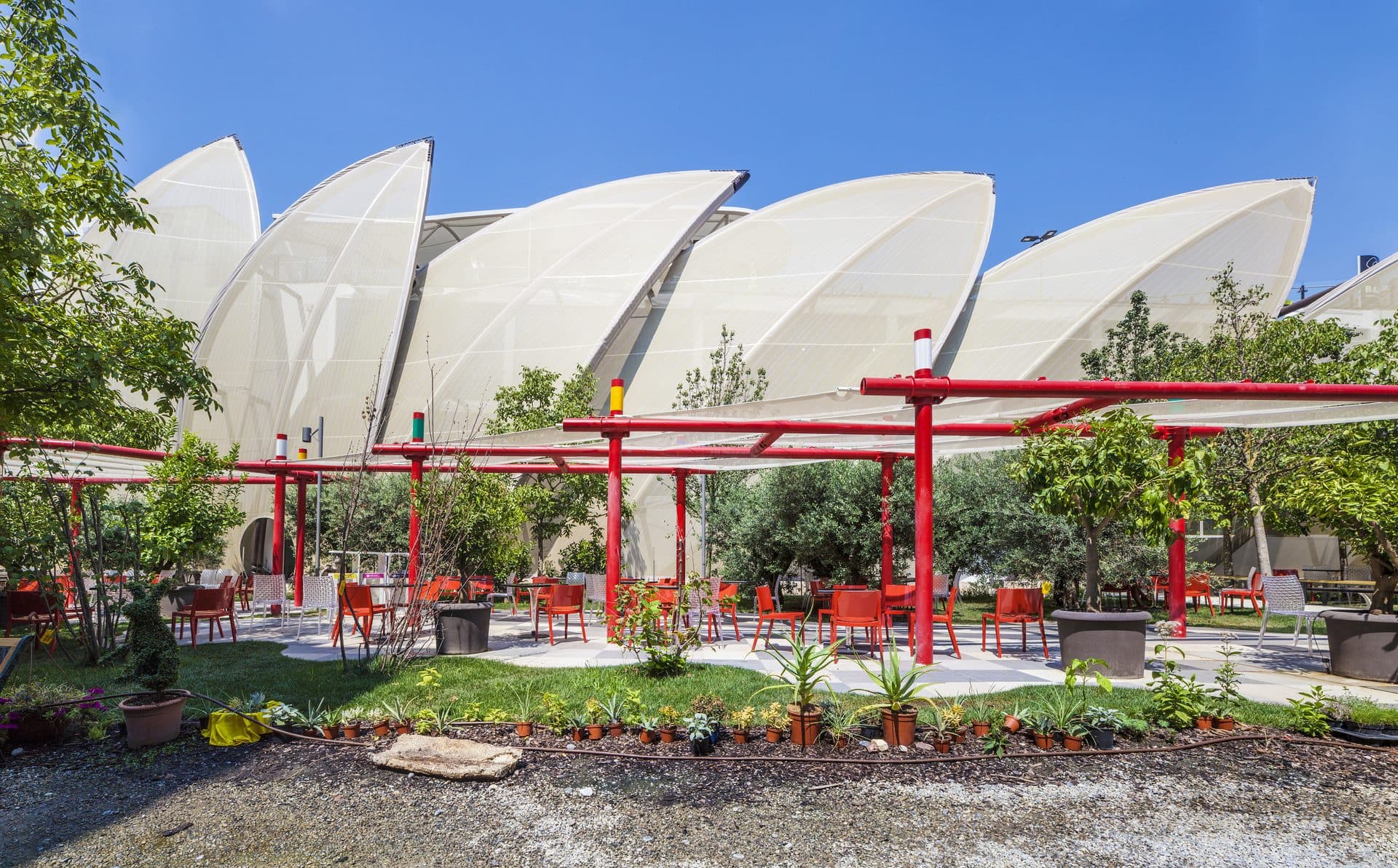 Vista del progetto Mex Pav